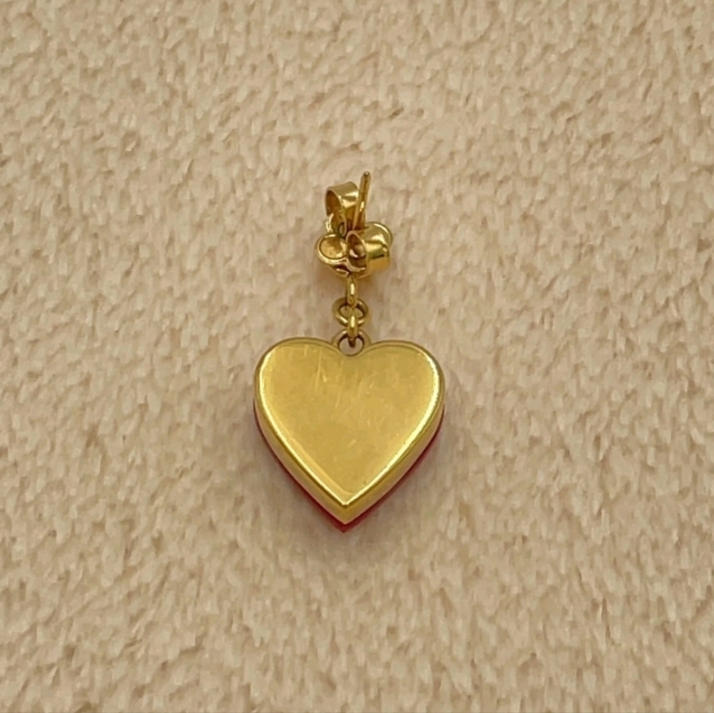 Louis Vuitton Pomme D'Amour Lock Me Heart Drop Earrings - Picture 9 of 16
